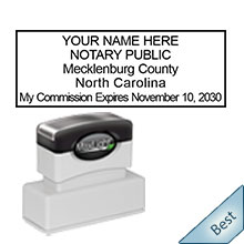 North Carolina Notary Stamps SHIPS NEXT DAY FREE SHIPPING